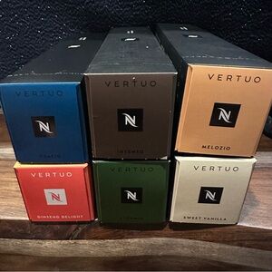 ☕ 70 pods of Nespresso Vertuo Coffee